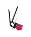 Cudy WE3000S Adaptador de Red PCI-e AX5400 WiFi 6E Tri-Banda - Bluetooth 5.2 - 2 Antenas Externas