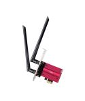 Cudy WE3000S Adaptador de Red PCI-e AX5400 WiFi 6E Tri-Banda - Bluetooth 5.2 - 2 Antenas Externas