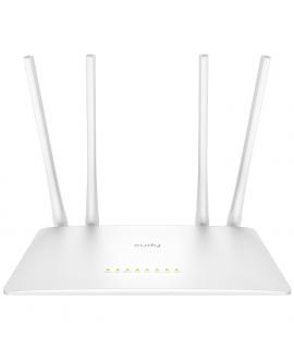 Cudy WR1200 Smart Router WiFi AC1200 Doble Banda - 1x Puerto Wan 100/10 Mbps y 4x Puertos Lan 100/10 Mbps - 4 Antenas Externas