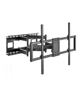 Aisens Soporte PRO Giratorio - Inclinable y Nivelable para Monitor/TV 120kg de 60-120 - Color Negro