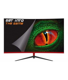 KeepOut Monitor Gaming LED 24" Curvo R1500 FullHD 1080p 100Hz -  Respuesta 1ms - Angulo de Vision 178º - 16:9 - Altavoces 6W - H