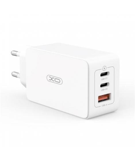 XO Cargador de Carga Rapida 65W Proteccion de Sobretensiones - Color Blanco