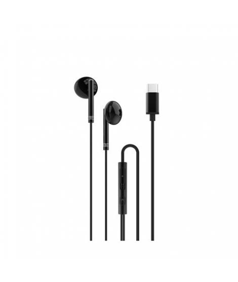 XO EP29 Auriculares Tipo C - Fuertes Graves - Cable 1.2m - Color Negro