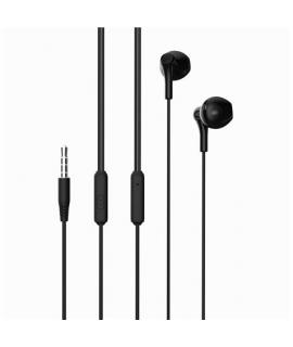 XO EP39 Music Auricular con Microfono - Cable 1.2m - Boton de Control - Color Negro