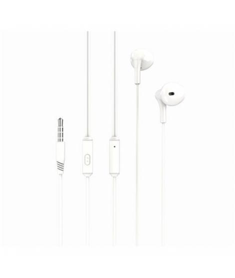 XO EP39 Music Auricular con Microfono - Cable 1.2m - Boton de Control - Color Blanco