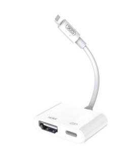 XO Hub Lightning con 1x HDMI y 1x USB-C