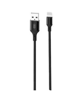 XO Cable NB143 Cordon USB - Lightning - 2.4A - 1m - Color Negro