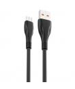 XO Cable NB185 Carga Rapida USB - Micro USB - 6A - 1m - Color Negro