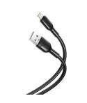 XO Cable de Conector Lightning - Longitud 1 Metro - Carga y Transmision de Datos de Alta Velocidad - 5V, 21A - Cable de Silicona