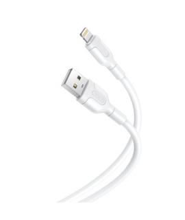 XO Cable de Conector Lightning - Longitud 1 Metro - Carga y Transmision de Datos de Alta Velocidad - 5V, 21A - Cable de Silicona