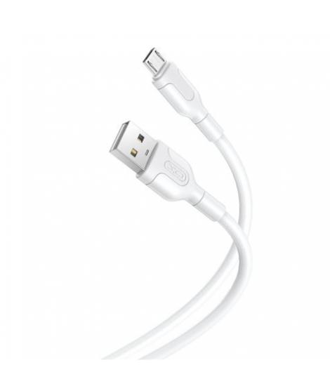 XO Cable de Carga y Transmision de Datos - Longitud 1m - Conector Micro USB - Silicona Suave y Duradera - Alta Velocidad 5V, 21A