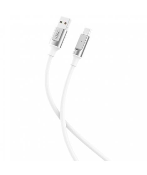 XO Cable NB251 Carga Rapida USB - Micro USB - 6A - 1m - Color Blanco