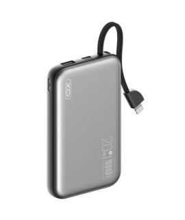 XO Powerbank 10000Mah - Carga Inalambrica - Salida USB-C 20W - Facil de Transportar - 600 Ciclos de Carga - Resistente - Color G