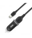 XO TZ08 Pack Cargador de Coche + Cable USB-A a Lightning - 2 Puertos USB