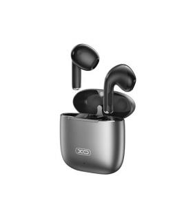 XO Auriculares Bluetooth 5.3 - Caja de Aluminio - hasta 5 Horas de Musica - Cable de Carga Tipo C - Color Negro