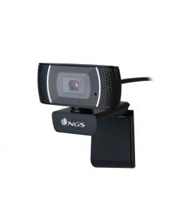 NGS Xpress Webcam FullHD 1080p - Microfono Integrado - Conexion USB - Angulo de Vision 60º