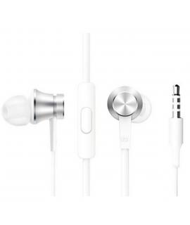 Xiaomi Mi In-Ear Basic Silver Auriculares Intrauditivos Blanco