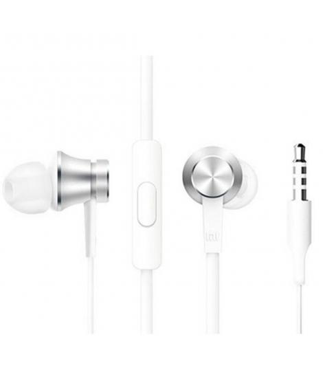 Xiaomi Mi In-Ear Basic Silver Auriculares Intrauditivos Blanco