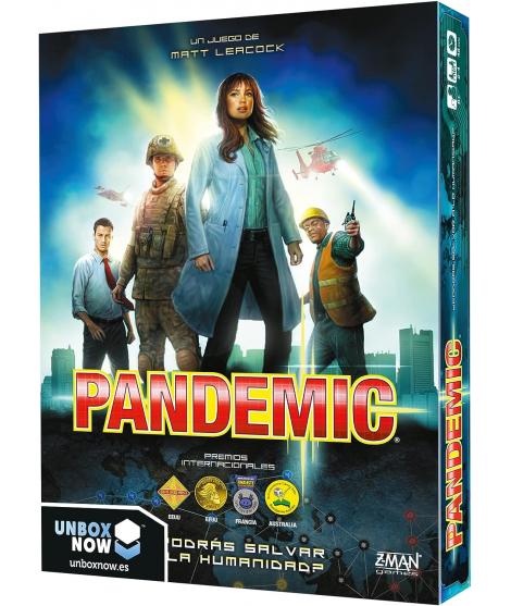 Pandemic Juego de Tablero - Tematica Medicina - De 2 a 4 Jugadores - A partir de 8 Años - Duracion 45min. aprox.