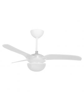 Orbegozo CP 75120 Ventilador de Techo Elegante y Funcional - Ideal para Espacios Pequeños - Silencioso - 3 Velocidades - Mando a