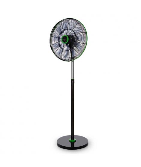 Orbegozo SF 0248 Ventilador de Pie Silencioso - Motor DC de Cobre Brushless - 18 Aspas - 11 Velocidades - Temporizador de 9h - M