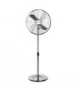 Orbegozo SF 3345 Ventilador de Pie Clasico - Potente y Economico - 3 Velocidades de Ventilacion - Altura Regulable - Diseño Crom