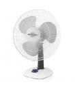 Orbegozo TF 0133 Ventilador de Sobremesa - Potente Flujo de Aire - Funcion Oscilacion e Inclinacion Regulable - 3 Velocidades de