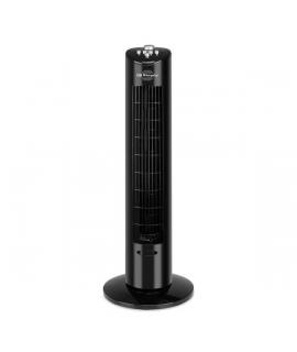 Orbegozo TW 0800 Ventilador de Torre Oscilante - Potente y Silencioso - Temporizador de 2h - Diseño Elegante - Bandeja para Esen