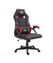 Cromad Silla Gaming - Materiales Premium - Base de Nailon - Piston de Clase 2 - Altura Regulable - Cojin Lumbar Incluido