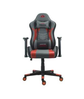 Cromad Serie Phoenix Silla Gaming - Altura Regulable con Piston de Gas Clase 2 - Reclinable hasta 180º - Cojines Lumbar y Cervic