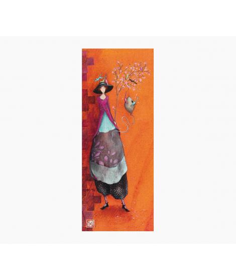 Pictura Gaëlle Boissonnard Marcapaginas Ancho - 5.5x14cm - Embolsada Individualmente en Celofan - Impresas en Papel con Certific