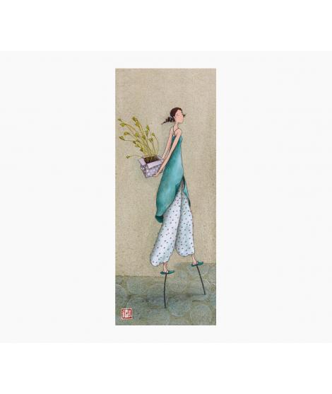 Pictura Gaëlle Boissonnard Marcapaginas Ancho - 5.5x14cm - Embolsada Individualmente en Celofan - Impresas en Papel con Certific