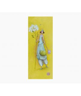 Pictura Gaëlle Boissonnard Marcapaginas Ancho - 5.5x14cm - Embolsada Individualmente en Celofan - Impresas en Papel con Certific