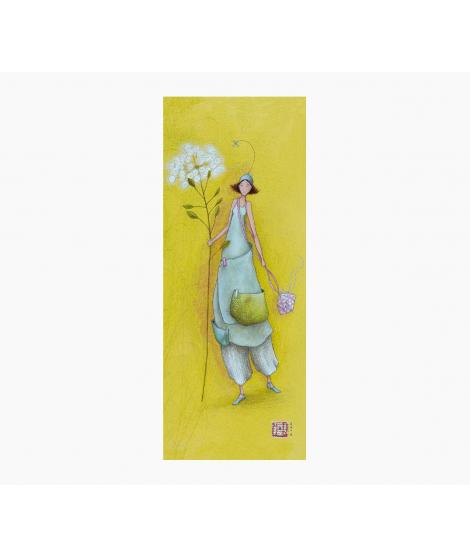 Pictura Gaëlle Boissonnard Marcapaginas Ancho - 5.5x14cm - Embolsada Individualmente en Celofan - Impresas en Papel con Certific