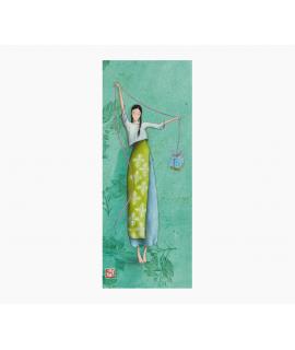 Pictura Gaëlle Boissonnard Marcapaginas Ancho - 5.5x14cm - Embolsada Individualmente en Celofan - Impresas en Papel con Certific