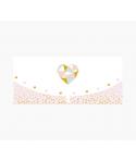 Pictura Tarjeta Money Cards - Formato Horizontal - Tematica Corazones - 21.3x9.6cm - Embolsada Individualmente - Incluye Sobre B