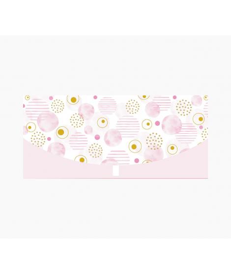 Pictura Tarjeta Money Cards - 21.3x9.6cm - Diseño Elegante de Circulos - Incluye Sobre Blanco - Certificacion FSC