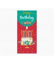 Pictura Tarjeta Money Cards - 9.6x21.3cm - Tematica Tarta de Cumpleaños - Embolsada Individualmente - Incluye Sobre Blanco - Pap