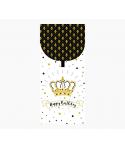 Pictura Tarjeta Money Cards - 9.6x21.3cm - Diseño Elegante con Tematica de Corona - Incluye Sobre Blanco - Certificacion FSC - I