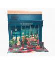 Pictura Tarjeta 3D Pop-Up - 16x16cm - Tematica Floristeria - Embolsada Individualmente - Incluye Sobre Blanco - Papel con Certif