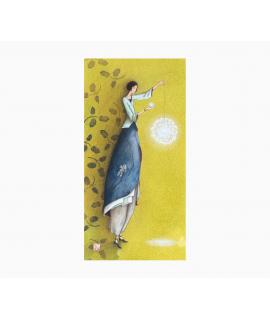 Pictura Gaëlle Boissonnard Tarjeta Doble - Acabado en Relieve UV Grueso - 10.5x21cm - Laminado Mate Suave - Papel Certificado FS
