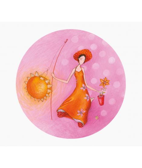Pictura Gaëlle Boissonnard Iman Redondo - 56 mm - Impresas en Papel con Certificacion FSC