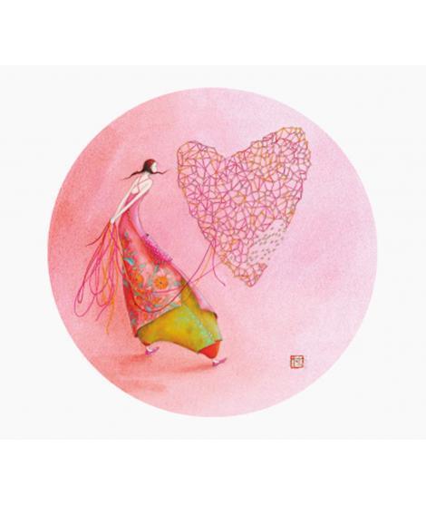 Pictura Gaëlle Boissonnard Iman Redondo - 56 mm - Impresas en Papel con Certificacion FSC