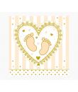 Pictura Tarjeta Arabesque - 16x16cm - Tematica Bebes - Tarjeta Triptica - Incluye Sobre Blanco - Papel con Certificacion FSC