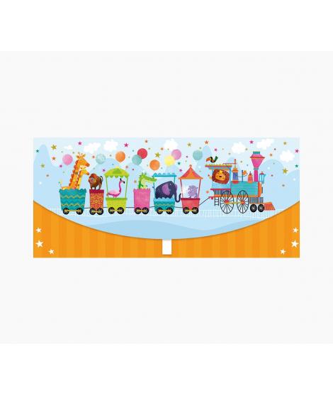 Pictura Tarjeta Money Cards - Formato Horizontal - Tematica Animales - 21.3x9.6cm - Embolsada Individualmente - Incluye Sobre Bl