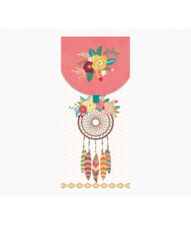 Pictura Tarjeta Money Cards - 9.6x21.3cm - Diseño Tematica Atrapasueños - Embolsada Individualmente - Incluye Sobre Blanco - Pap