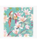 Pictura Tarjeta Puzzle - 15.5x15.5cm - Tematica de Pajaros - 49 Piezas - Incluye Tarjeta Plegada y Sobre Blanco - Certificacion 