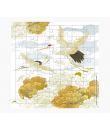 Pictura Tarjeta Puzzle - 15.5x15.5cm - Tematica Grullas - 49 Piezas - Incluye Tarjeta Plegada y Sobre Blanco - Certificacion FSC