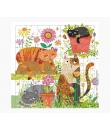 Pictura Tarjeta Puzzle de Gatos - 15.5x15.5cm - 49 Piezas - Tematica Felina - Incluye Sobre Blanco - Certificacion FSC