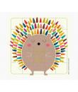 Pictura Tarjeta Puzzle - 25 Piezas - Tematica Erizo - 15.5x15.5cm - Incluye Tarjeta Plegada - Embolsada en Celofan - Incluye Sob